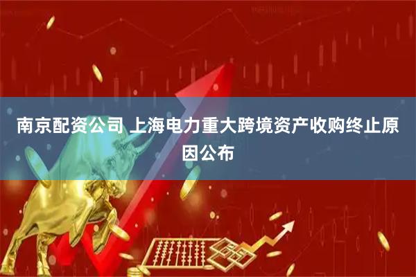 南京配资公司 上海电力重大跨境资产收购终止原因公布