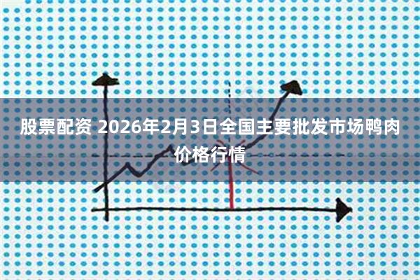 股票配资 2026年2月3日全国主要批发市场鸭肉价格行情